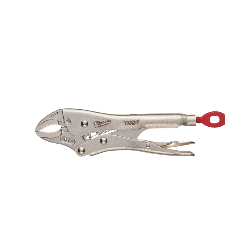 Milwaukee Torque Lock Curved Jaw 177mm (7") - 48223421 - Available at Power Tool Specialists, Carlton, Victoria, Australia.