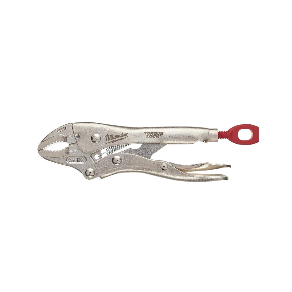 Milwaukee Torque Lock Curved Jaw 127mm (5") - 48223422 - Available at Power Tool Specialists, Carlton, Victoria, Australia.