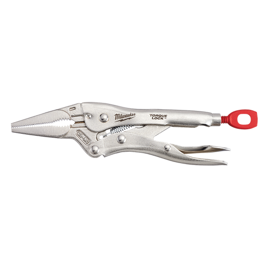 Milwaukee Torque Lock Long Nose 152mm (6") - 48223506 - Available at Power Tool Specialists, Carlton, Victoria, Australia.