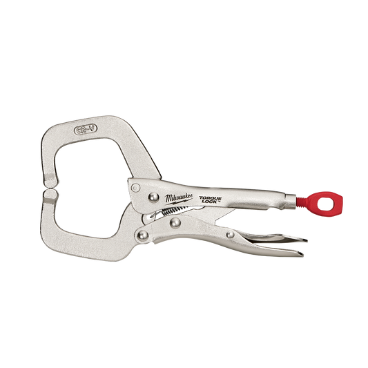 Milwaukee Torque Lock C-Clamp Regular Jaw 152mm (6") - 48223532 - Available at Power Tool Specialists, Carlton, Victoria, Australia.