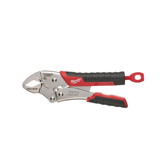 Milwaukee Torque Lock MAXBITE Curved Jaw Durable Grip 177mm (7") - 48223707 - Available at Power Tool Specialists, Carlton, Victoria, Australia.