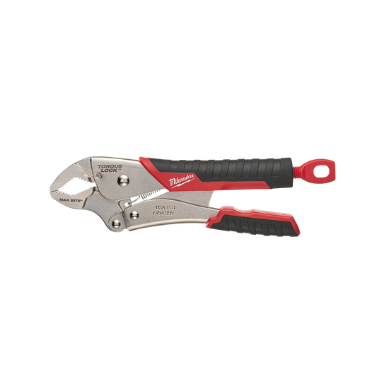 Milwaukee Torque Lock MAXBITE Curved Jaw Durable Grip 254mm (10") - 48223710 - Available at Power Tool Specialists, Carlton, Victoria, Australia.