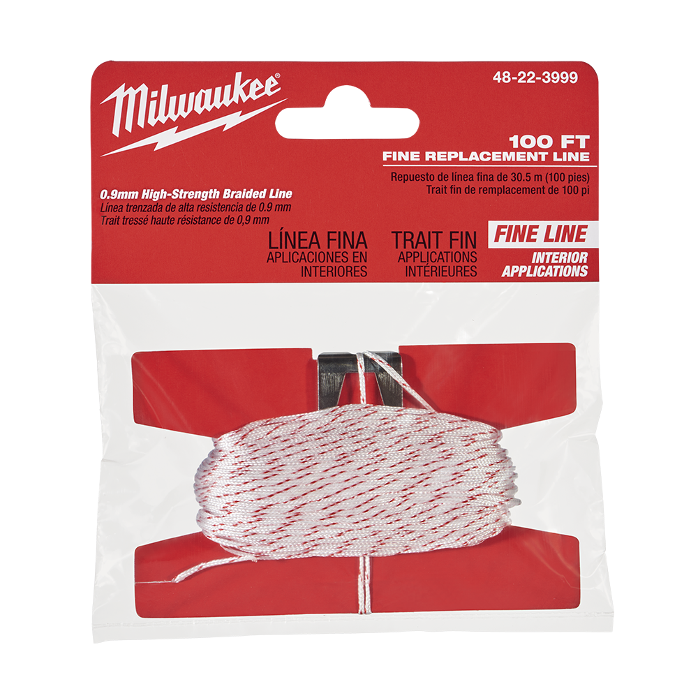 Milwaukee Fine Line Replacement Line  - 48223999 - Available at Power Tool Specialists, Carlton, Victoria, Australia.