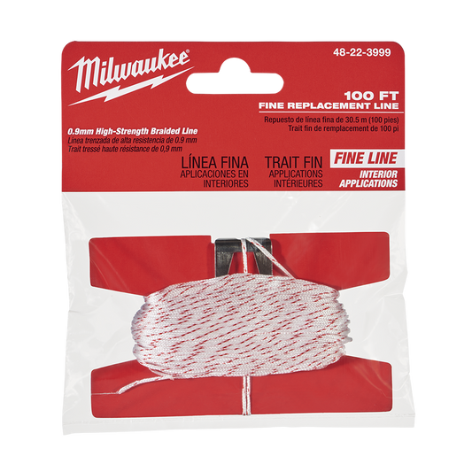 Milwaukee Fine Line Replacement Line  - 48223999 - Available at Power Tool Specialists, Carlton, Victoria, Australia.