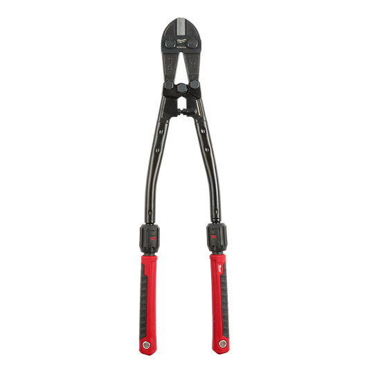 Milwaukee Adaptable Bolt Cutters 600/762mm (24”/30”)  - 48224124 - Available at Power Tool Specialists, Carlton, Victoria, Australia.