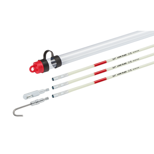 Milwaukee Fish Stick Low Flex Kit 4.5m (15ft) - 48224150 - Available at Power Tool Specialists, Carlton, Victoria, Australia.