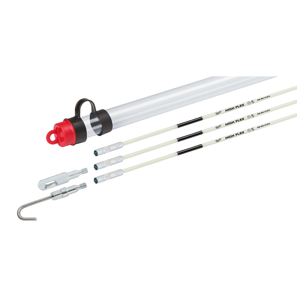 Milwaukee Fish Stick High Flex Kit 4.5m (15ft) - 48224154 - Available at Power Tool Specialists, Carlton, Victoria, Australia.
