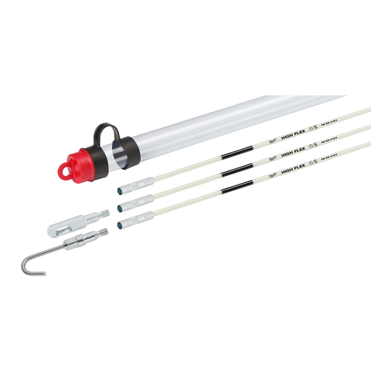 Milwaukee Fish Stick High Flex Kit 4.5m (15ft) - 48224154 - Available at Power Tool Specialists, Carlton, Victoria, Australia.