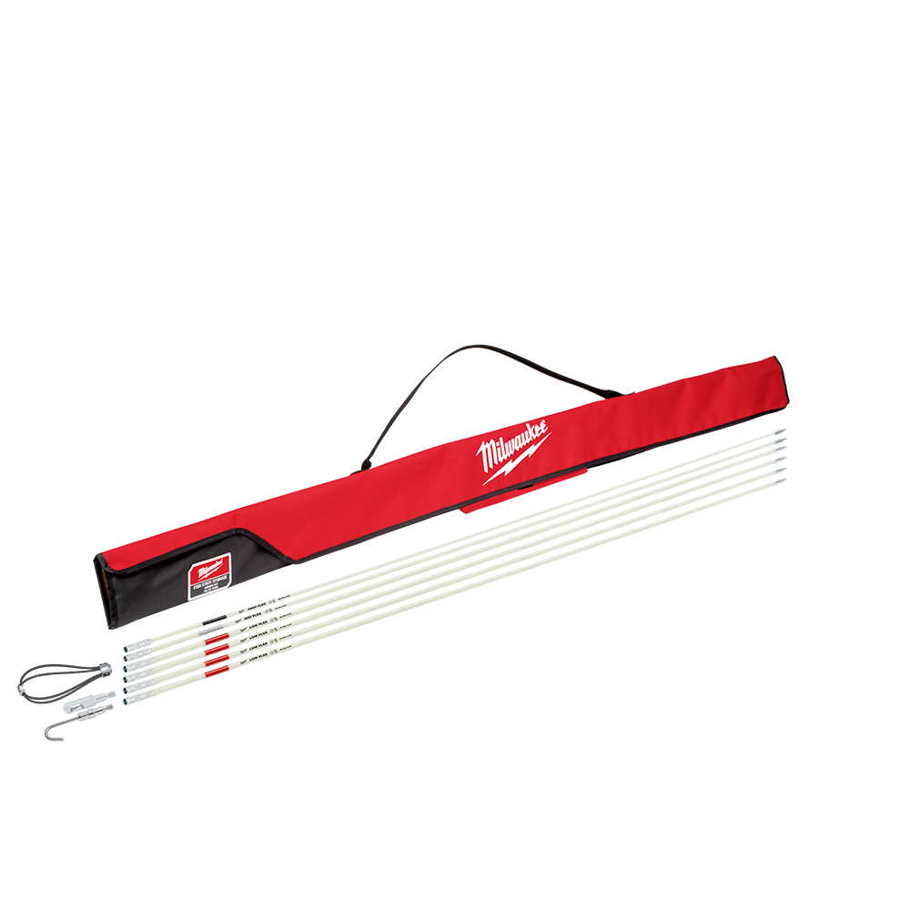 Milwaukee Fish Stick Combo Kit 9m (30ft) - 48224155 - Available at Power Tool Specialists, Carlton, Victoria, Australia.