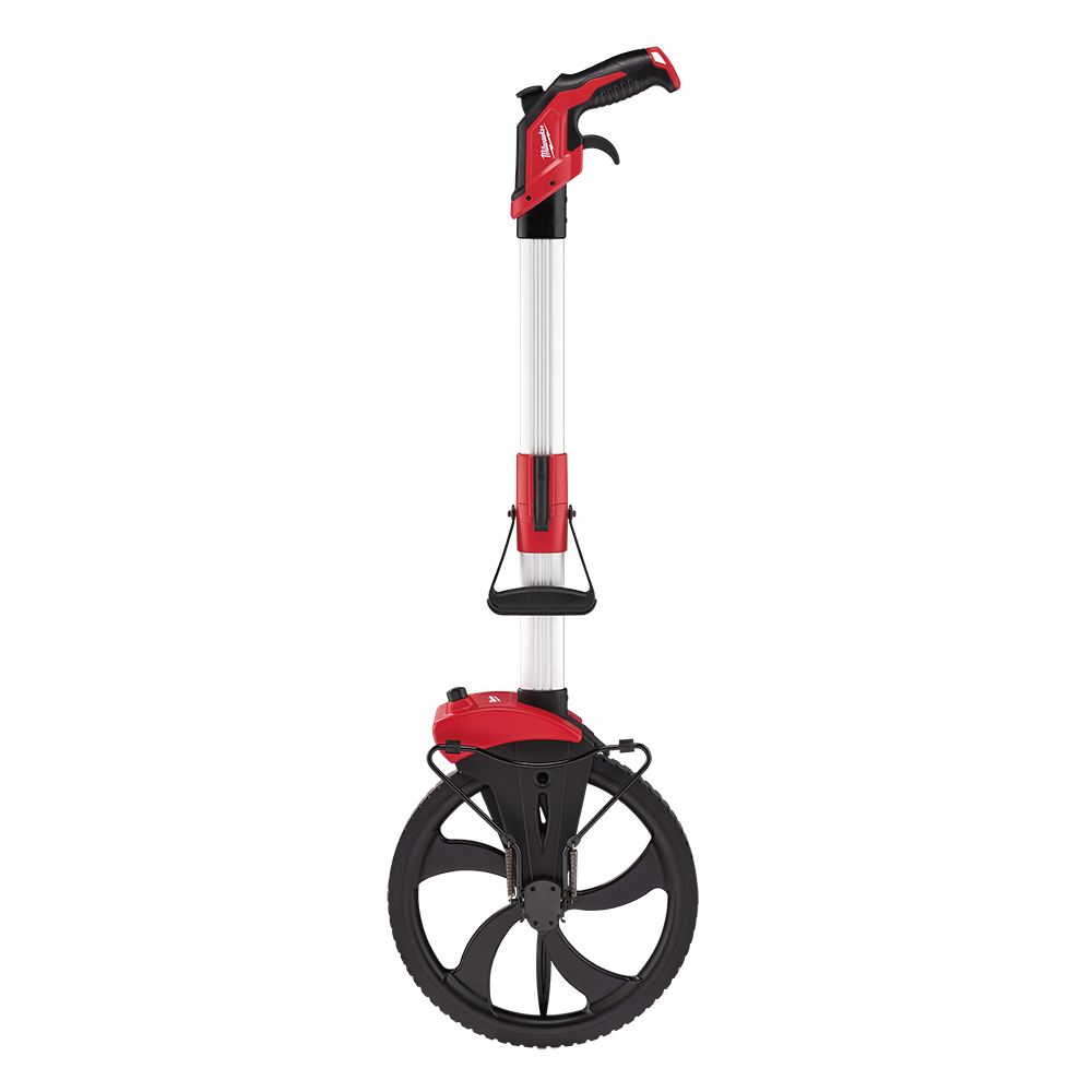 Milwaukee Measuring Wheel w Bag 305mm (12") - 48225032 - Available at Power Tool Specialists, Carlton, Victoria, Australia.