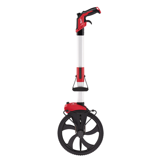 Milwaukee Measuring Wheel w Bag 305mm (12") - 48225032 - Available at Power Tool Specialists, Carlton, Victoria, Australia.