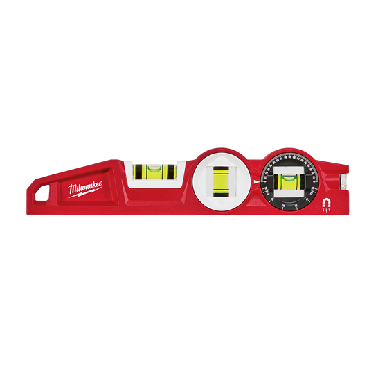 Milwaukee Block Torpedo Level  - 48225210 - Available at Power Tool Specialists, Carlton, Victoria, Australia.
