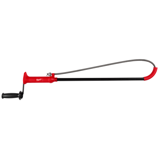 Milwaukee 914mm (3ft) Toilet Auger - 48225765 - Available at Power Tool Specialists, Carlton, Victoria, Australia.