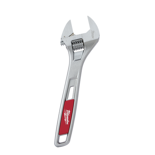 Milwaukee Adjustable Wrench 200mm/8" - 48227408 - Available at Power Tool Specialists, Carlton, Victoria, Australia.