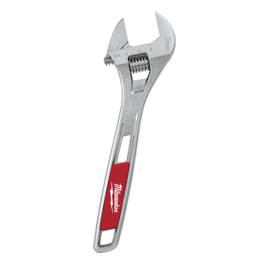 Milwaukee Adjustable Wrench 250mm/10" - 48227410 - Available at Power Tool Specialists, Carlton, Victoria, Australia.