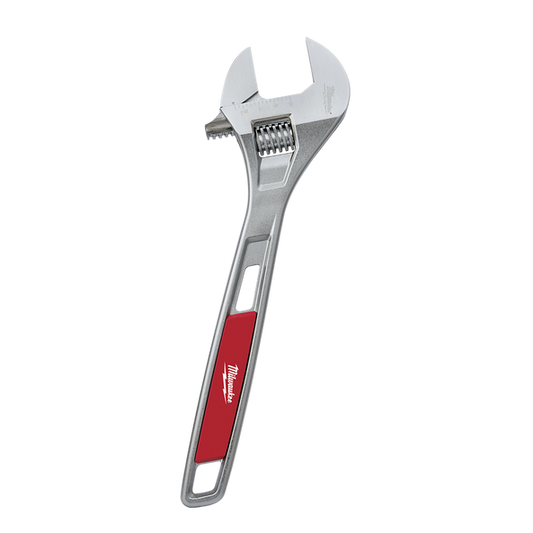 Milwaukee Adjustable Wrench 380mm/15" - 48227415 - Available at Power Tool Specialists, Carlton, Victoria, Australia.