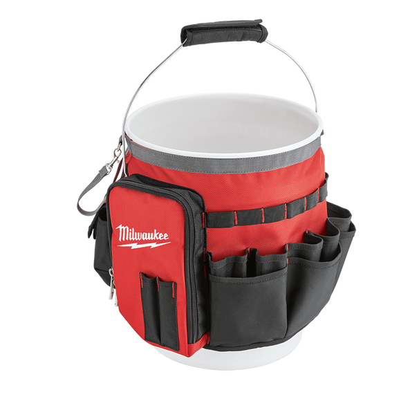 Milwaukee Bucket Organiser Bag  - 48228175 - Available at Power Tool Specialists, Carlton, Victoria, Australia.