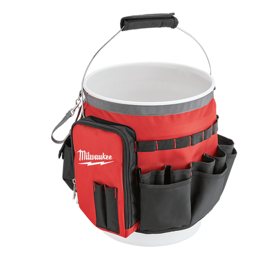 Milwaukee Bucket Organiser Bag  - 48228175 - Available at Power Tool Specialists, Carlton, Victoria, Australia.