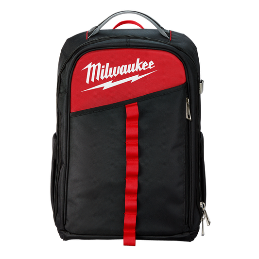 Milwaukee Low Profile Backpack - 48228202 - Available at Power Tool Specialists, Carlton, Victoria, Australia.