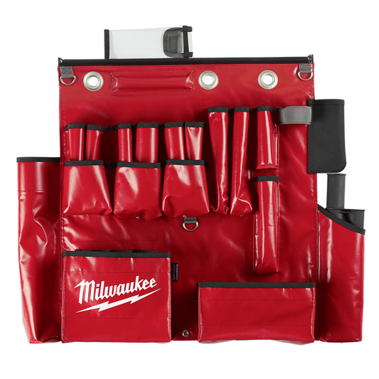 Milwaukee Linesman's Aerial Tool Apron - 48228290 - Available at Power Tool Specialists, Carlton, Victoria, Australia.
