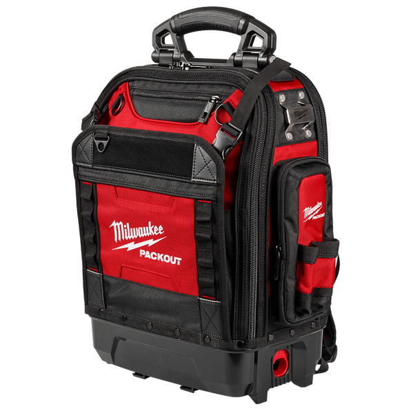 Milwaukee PACKOUT™ Structured Backpack - 48228303 - Available at Power Tool Specialists, Carlton, Victoria, Australia.