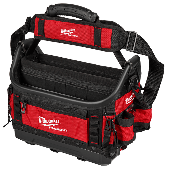 Milwaukee PACKOUT™ Structured 15" Open Tote  - 48228317 - Available at Power Tool Specialists, Carlton, Victoria, Australia.