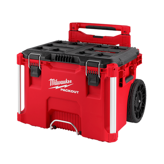 Milwaukee PACKOUT™ Rolling Tool Box Low Profile (MOQ 2) - 48228427 - Available at Power Tool Specialists, Carlton, Victoria, Australia.