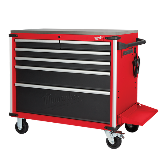 Milwaukee 40" Mobile Work Bench Steel Top SHOP DISPLAY MODEL (In-store pickup only)