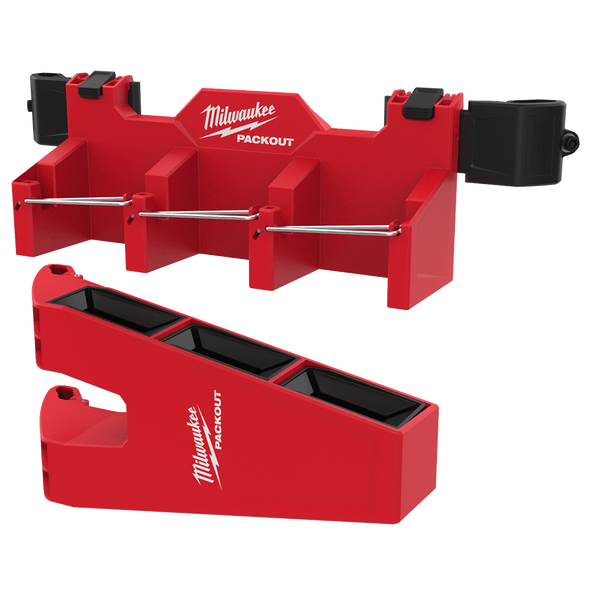 Milwaukee PACKOUT™ Tool Box Long Tool Holder Attachment - 48228607 - Available at Power Tool Specialists, Carlton, Victoria, Australia.