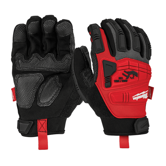 Milwaukee Impact Demolition Gloves 1 Pack - XXL - 48228754 - Available at Power Tool Specialists, Carlton, Victoria, Australia.