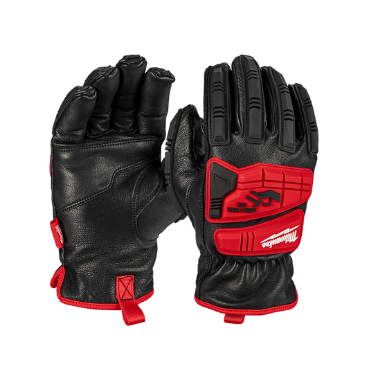 Milwaukee Impact Cut 5(E) Goatskin Leather Gloves 1 Pack - S - 48228780 - Available at Power Tool Specialists, Carlton, Victoria, Australia.
