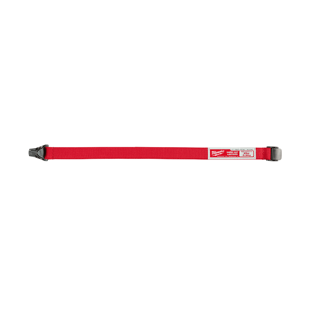 Milwaukee Hard Hat Lanyard with Clip 1 Pack - 48228800 - Available at Power Tool Specialists, Carlton, Victoria, Australia.