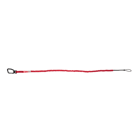 Milwaukee 4.5kg (10lb) 1370mm Locking Tool Lanyard Extended Reach 1 Pack - 48228811 - Available at Power Tool Specialists, Carlton, Victoria, Australia.