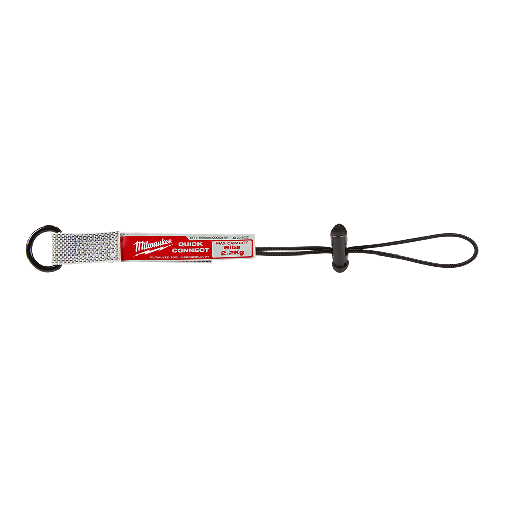 Milwaukee 2.2kg (5lb) Quick Connect Lanyard Accessory 3 Pack - 48228822 - Available at Power Tool Specialists, Carlton, Victoria, Australia.