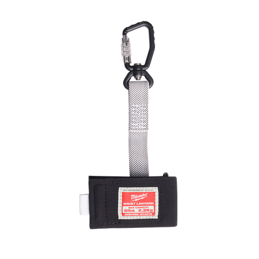 Milwaukee 2.2kg (5lb) Wrist Lanyard with Locking Quick Connect 1 Pack - 48228835 - Available at Power Tool Specialists, Carlton, Victoria, Australia.