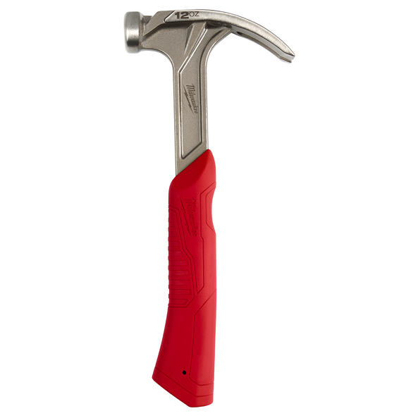 Milwaukee 12oz Smooth Face Hybrid Claw Finish Hammer - 48229019A - Available at Power Tool Specialists, Carlton, Victoria, Australia.