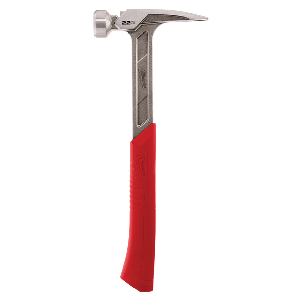 Milwaukee 22oz Smooth Face Steel Framing Hammer - 48229023A - Available at Power Tool Specialists, Carlton, Victoria, Australia.
