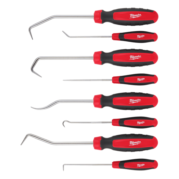 Milwaukee Mil Hook & Hose Pick 8 Pce Set - 48229218 - Available at Power Tool Specialists, Carlton, Victoria, Australia.