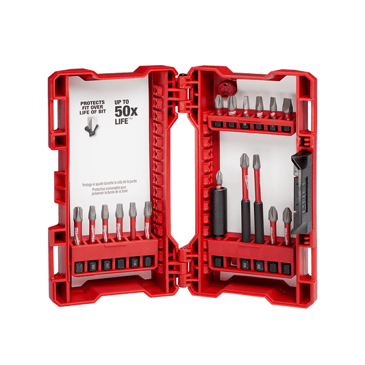 Milwaukee SHOCKWAVE™ 18Pc Impact Driver Set - 48324403 - Available at Power Tool Specialists, Carlton, Victoria, Australia.