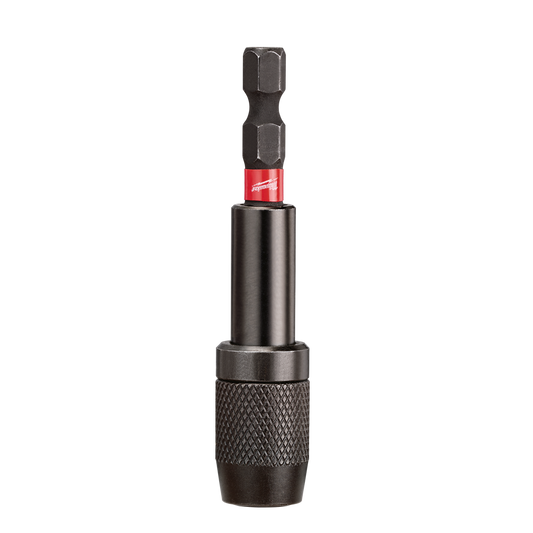 Milwaukee SHOCKWAVE™ Locking Bit Holder 75mm  - 48324531 - Available at Power Tool Specialists, Carlton, Victoria, Australia.