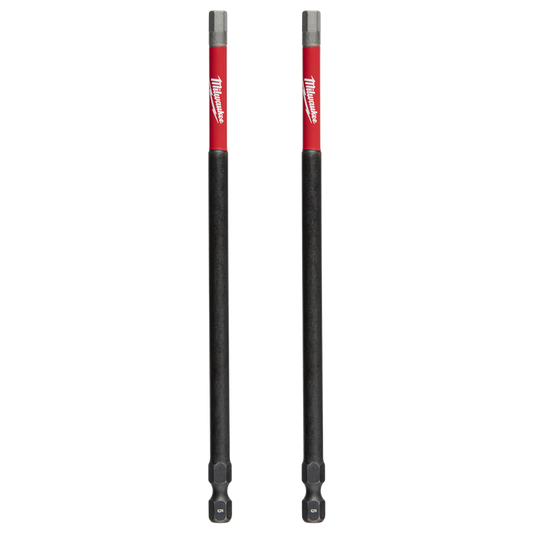 Milwaukee SHOCKWAVE™ Power Bit Hex 5mm 150mm (6") 2PK - 48324767 - Available at Power Tool Specialists, Carlton, Victoria, Australia.