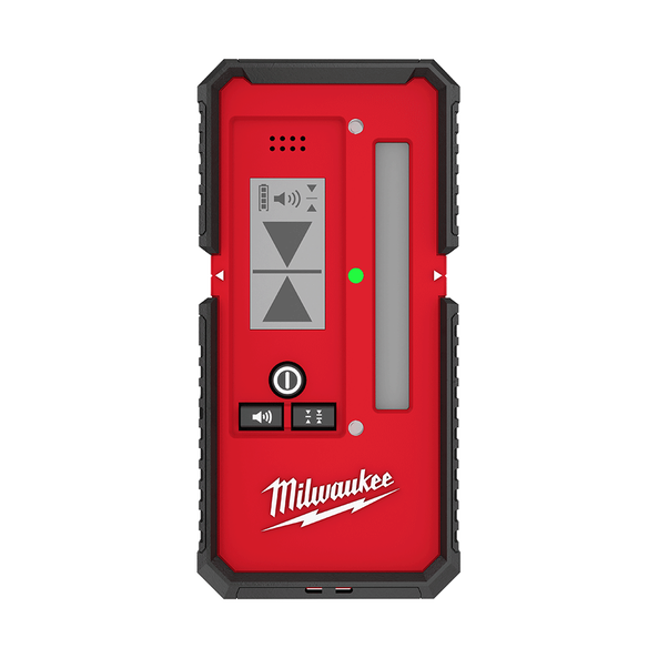 Milwaukee 50m (165') Laser Detector  - 48351211 - Available at Power Tool Specialists, Carlton, Victoria, Australia.