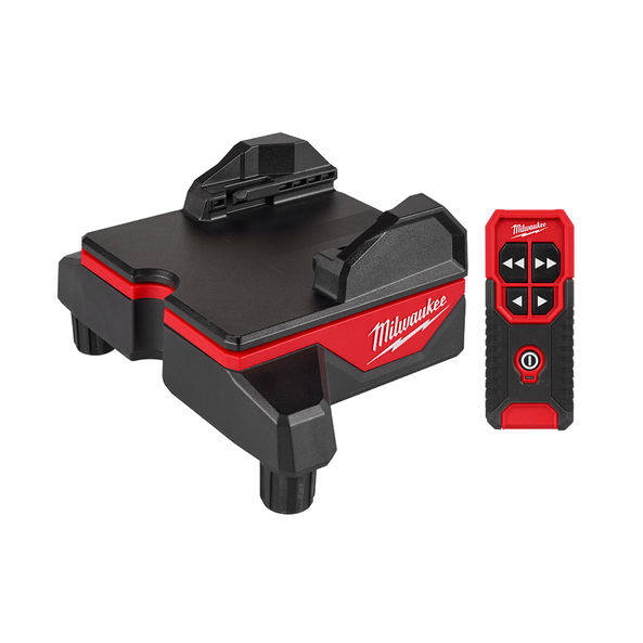 Milwaukee Wireless Laser Alignment Base w/ Remote - 48351314 - Available at Power Tool Specialists, Carlton, Victoria, Australia.