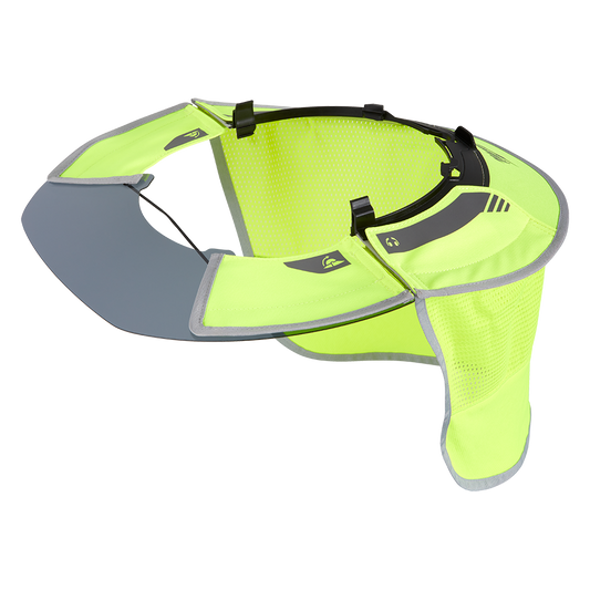 Milwaukee BOLT Sun Visor And Sunshade 1 Pack - Yellow - 48731072A - Available at Power Tool Specialists, Carlton, Victoria, Australia.