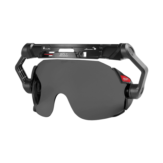 Milwaukee BOLT Visor Universal 1 Pack - Tinted - 48731415A - Available at Power Tool Specialists, Carlton, Victoria, Australia.