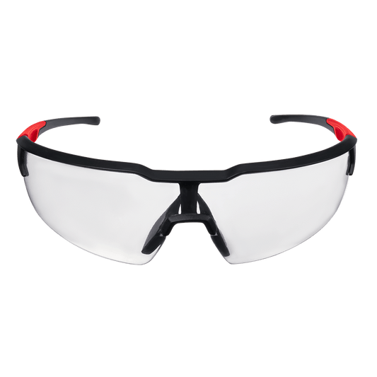 Milwaukee Safety Glasses 1 Pack - Clear - 48732901 - Available at Power Tool Specialists, Carlton, Victoria, Australia.
