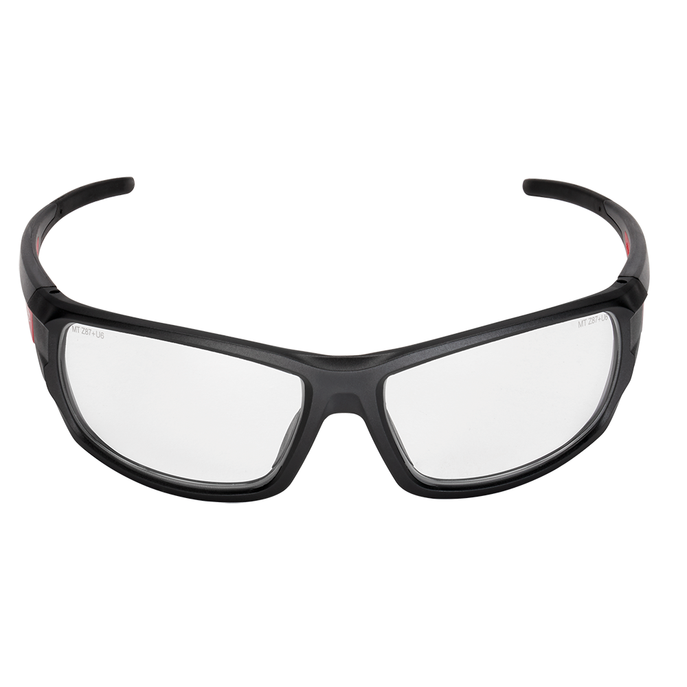 Milwaukee Performance Safety Glasses 1 Pack - Clear - 48732920 - Available at Power Tool Specialists, Carlton, Victoria, Australia.