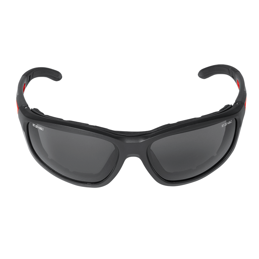 Milwaukee Performance Safety Glasses With Gasket 1 Pack - Polarised - 48732945 - Available at Power Tool Specialists, Carlton, Victoria, Australia.