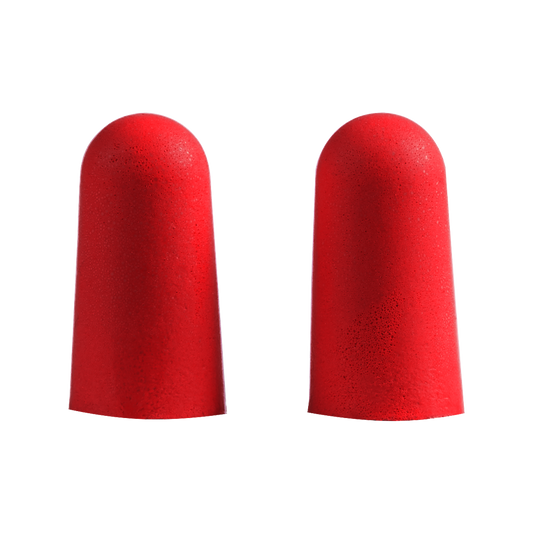 Milwaukee Tapered Uncorded Ear Plugs (Class 5) 10 Pack - Resealable Pouch - 48733002 - Available at Power Tool Specialists, Carlton, Victoria, Australia.