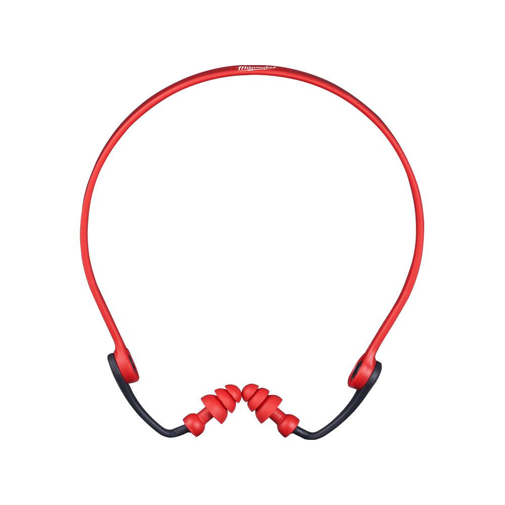 Milwaukee Banded Ear Plugs (Class 3) 1 Pack - 48733201 - Available at Power Tool Specialists, Carlton, Victoria, Australia.